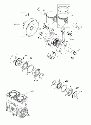 01- Crankshaft And Pistons