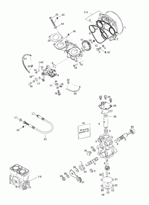 02- Oil Injection System Oil Pump Rotary Valve