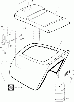 09- Seat Engine Cover