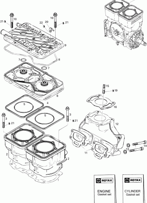 01- Cylinder And Exhaust Manifold