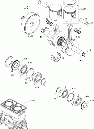 01- Crankshaft And Pistons