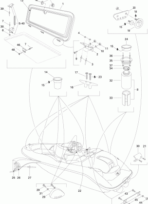 09- Central Cover And Accessories Sportster