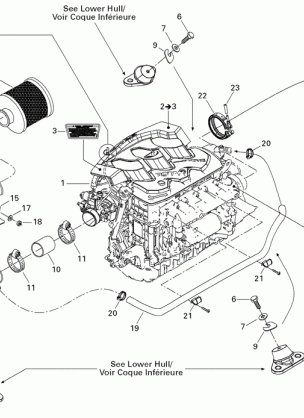 01- Engine And Air Intake Silencer