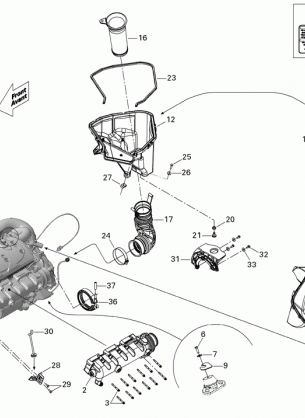 01- Engine And Air Intake Silencer