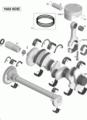 01- Crankshaft Pistons And Balance Shaft