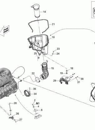 01- Engine And Air Intake Silencer