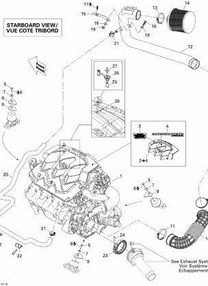 01- Engine And Air Intake Silencer