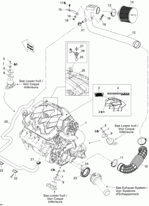 01- Engine And Air Intake Silencer