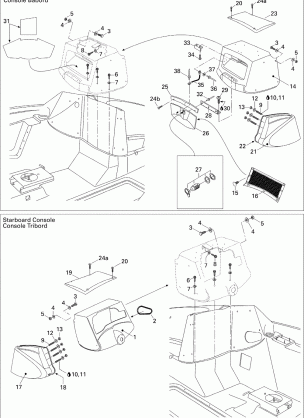 09- Front Console And Glove Box