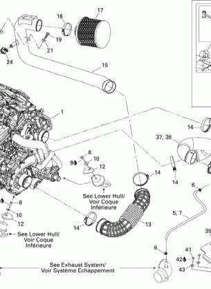 01- Engine And Air Intake Silencer