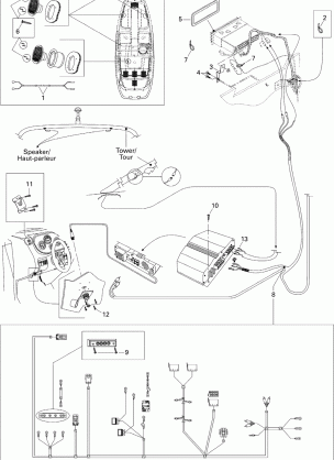 10- Amplifier And Tower Speakers