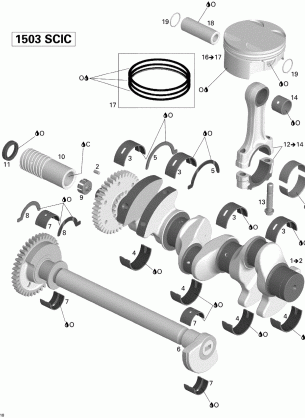 01- Crankshaft Pistons And Balance Shaft