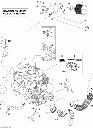 01- Engine And Air Intake Silencer Edition 1