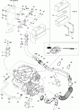 01- Engine And Air Intake Silencer