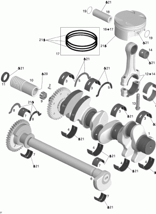 01- Crankshaft And Pistons