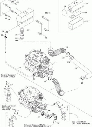 01- Engine And Air Intake Silencer