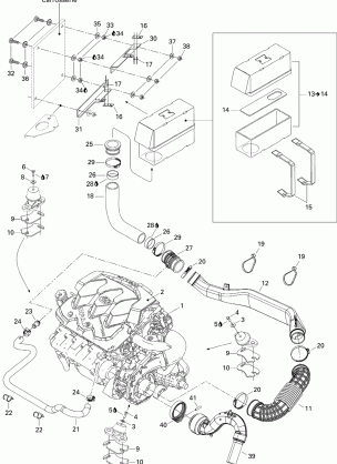 01- Engine And Air Intake Silencer