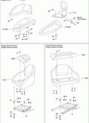 09- Seat (Front Driver and Passenger Seat)