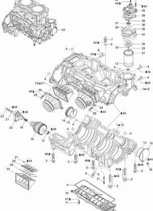 01- Crankcase And Reed Valve