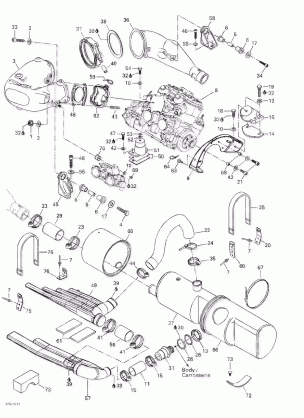 01- Engine Support And Muffler