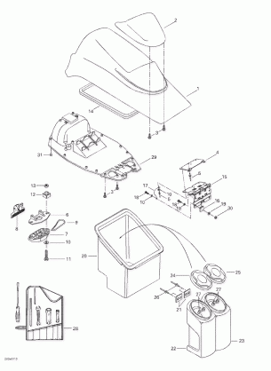 09- Front Storage Compartment