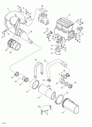 01- Engine Support And Muffler