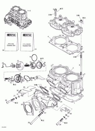 01- Cylinder Exhaust Manifold