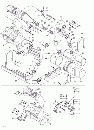 01- Engine Support And Muffler