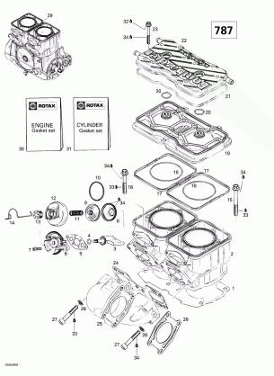 01- Cylinder Exhaust Manifold (787)