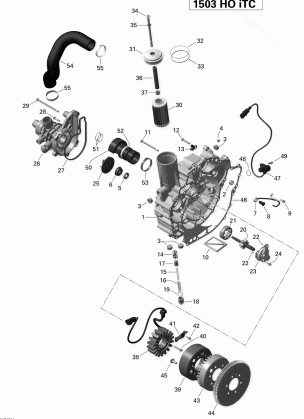 03- PTO Cover And Magneto _04R1531