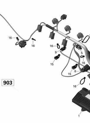 10- Engine Harness And Electronic Module ACE 900_51R1527