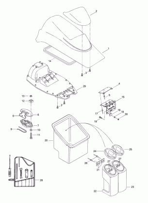 09- Front Storage Compartment