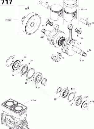 01- Crankshaft And Pistons 717