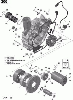 03- PTO Cover And Magneto - 300