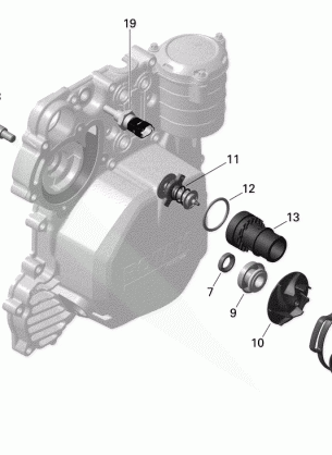 01- Engine Cooling - 900-900 HO ACE