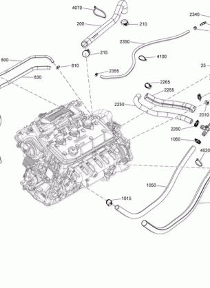 01- Cooling System - Engine 1500 HO ACE 1630 ACE