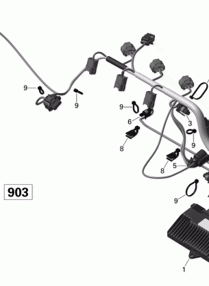 10- Engine Harness And Electronic Module ACE 900_51R1411