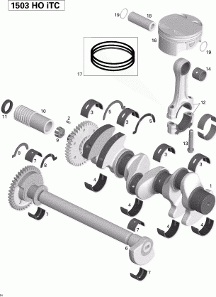 01- Crankshaft Pistons And Balance Shaft 1