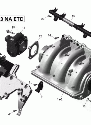 02- Air Intake Manifold And Throttle Body 1