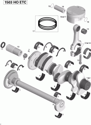 01- Crankshaft Pistons And Balance Shaft 2