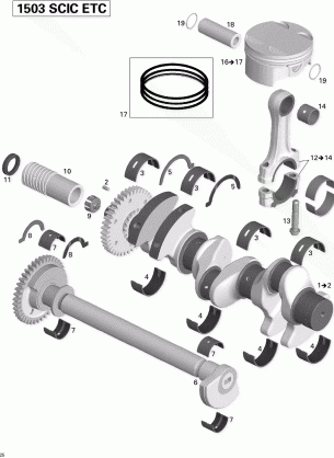 01- Crankshaft Pistons And Balance Shaft