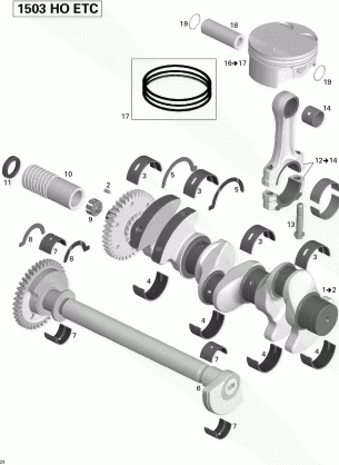 01- Crankshaft Pistons And Balance Shaft