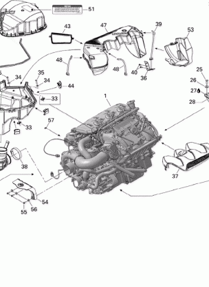 01- Engine And Air Intake Silencer