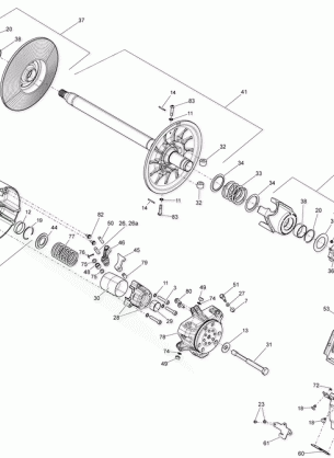 05- Pulley System - 600HO ETEC