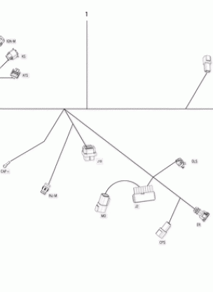10- Electrical Harness - 600HO ETEC Package Enduro