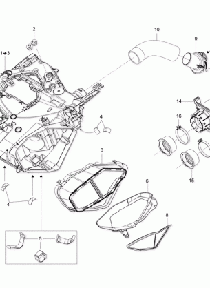 02- Air Intake System - 550F