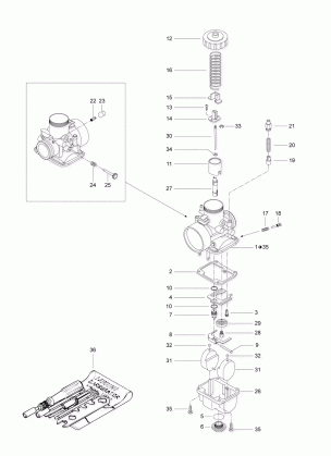 02- Carburetor - 550F