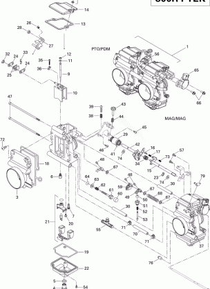 02- Carburetor - 800R PTEK Engine