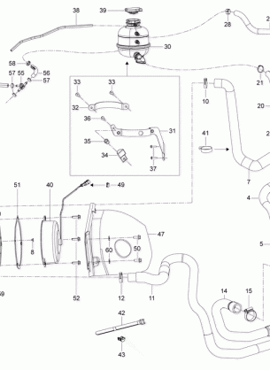 01- Cooling System - 600 E-TEC