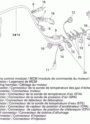 10- Engine Harness And Electronic Module